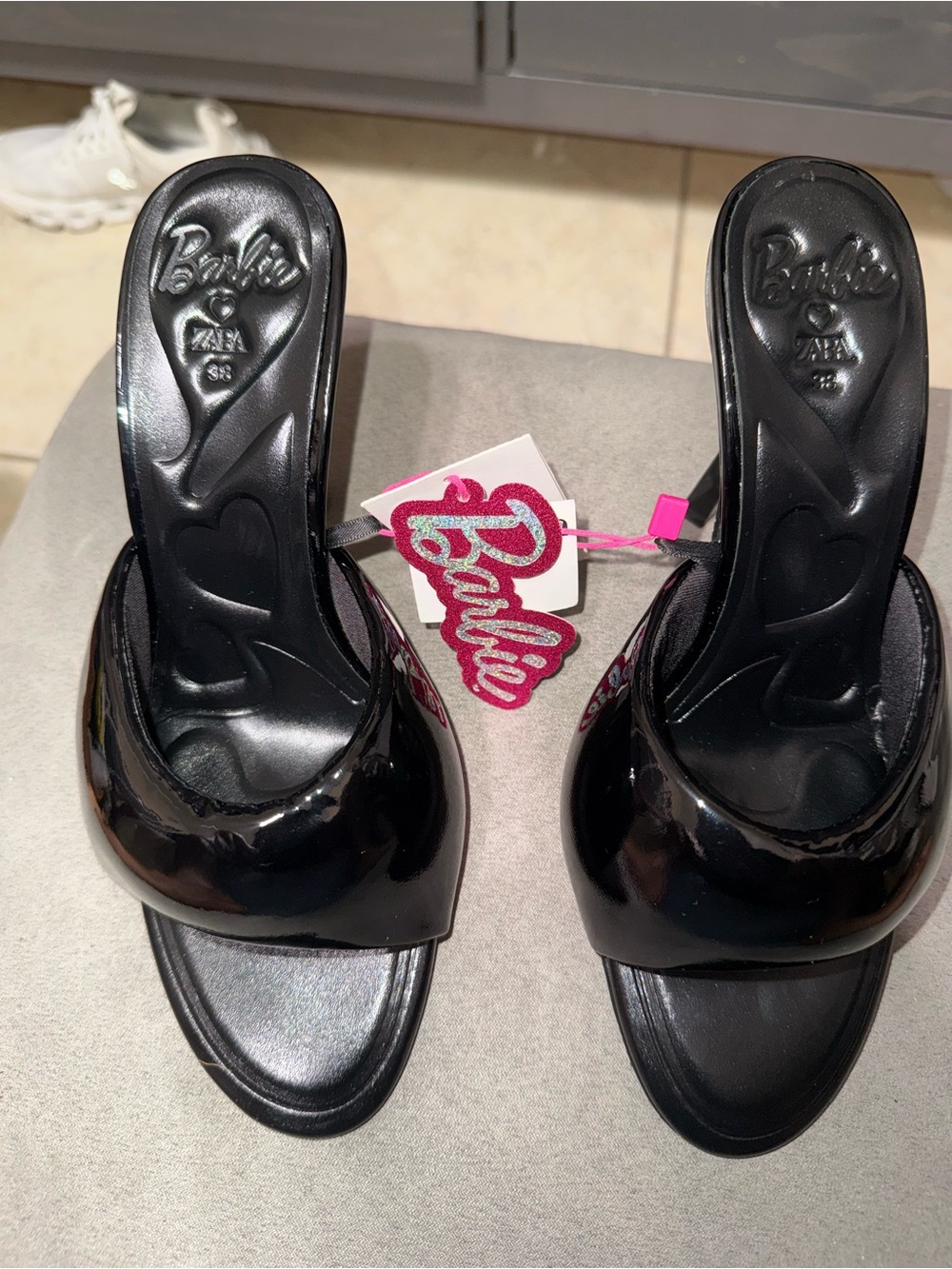 ZARA X Barbie Women's Black Heels